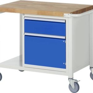 RAU 05-8152A6-107B4S.11 Stół warsztatowy (S x W x G) 700 x 880 x 700 mm szaro-biały (ral 7035)