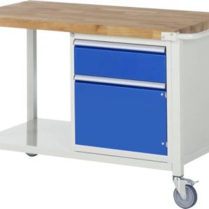 RAU 05-8152A6-127B4S.11 Stół warsztatowy (S x W x G) 700 x 880 x 700 mm szaro-biały (ral 7035)