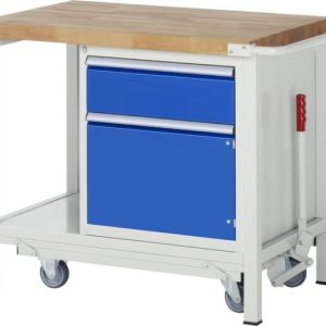 RAU 05-8152A6-107B4F.11 Stół warsztatowy (S x W x G) 700 x 880 x 700 mm szaro-biały (ral 7035)