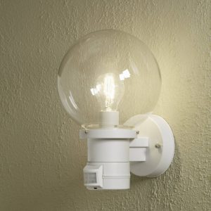 Zewnętrzna lampa ścienna z czujnikiem ruchu Konstsmide Nemi Move 7321-250 60 W IP44