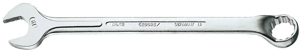 Gedore 6001720 1 B 18 Klucz płasko oczkowy Rozmiar klucza (metryczny) (tylko do tytułu) 18 mm - obrazek 1