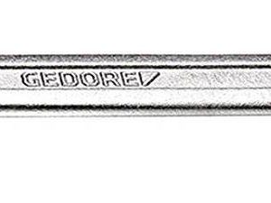 Gedore 6007760 1 B 1.7/8AF Klucz płasko oczkowy Rozmiar klucza (metryczny) (tylko do tytułu) 07 – 19 mm Rozmiar klucza (
