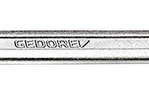 Gedore 6007920 1 B 2.1/16AF Klucz płasko oczkowy Rozmiar klucza (metryczny) (tylko do tytułu) 07 – 19 mm Rozmiar klucza
