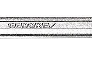 Gedore 6008300 1 B 2.7/16AF Klucz płasko oczkowy Rozmiar klucza (metryczny) (tylko do tytułu) 07 – 19 mm Rozmiar klucza