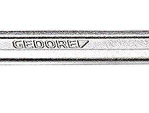 Gedore 6010390 1 B 5/8W Klucz płasko oczkowy Rozmiar klucza (metryczny) (tylko do tytułu) 07 – 19 mm Rozmiar klucza (cal