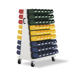 Bott 14026028.11 Wózek z rolkami z płytą z otworami z hamulcami stal Bott 14026028.11 Wózek z rolkami z płytą z otworami z hamulcami stal