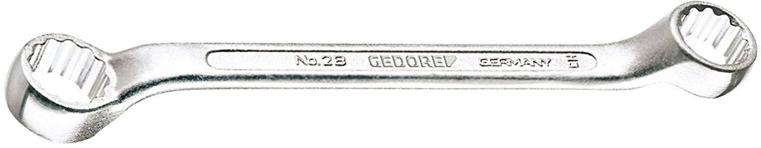 Gedore 6051230 2 B 8X9 Klucz oczkowy podwójny Rozmiar klucza (metryczny) (tylko do tytułu) 8 - 9 mm - obrazek 1