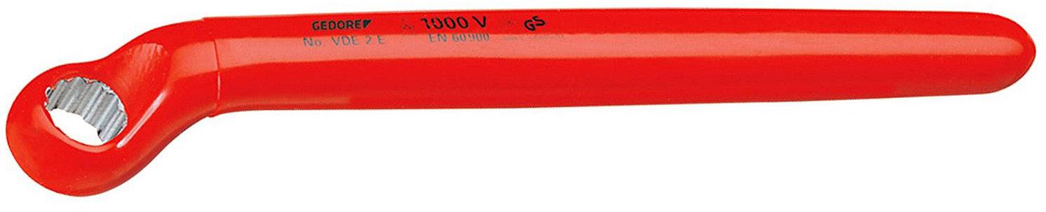 Gedore 6036940 VDE 2E 22 Pojedyncza nakładka oczkowa Rozmiar klucza (metryczny) (tylko do tytułu) 22 mm - obrazek 1