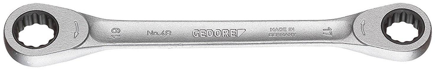Gedore 2306832 4 R 18X19 Klucz zapadkowy Rozmiar klucza (metryczny) (tylko do tytułu) 18 - 19 mm - obrazek 1