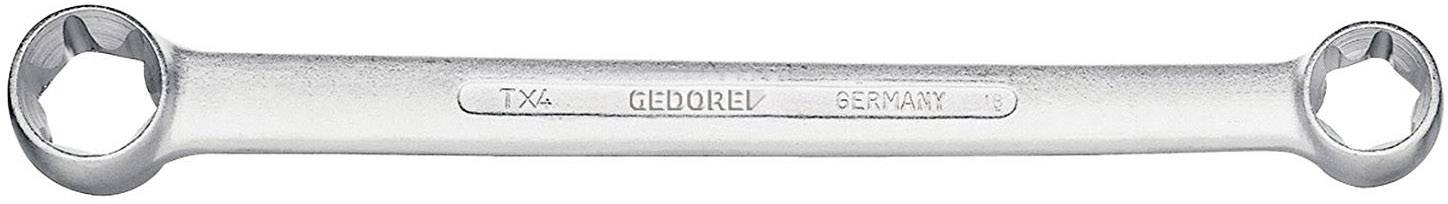 Gedore 6059800 TX4 E6XE8 Klucz oczkowy podwójny Rozmiar klucza (metryczny) (tylko do tytułu) 6 - 8 mm - obrazek 1
