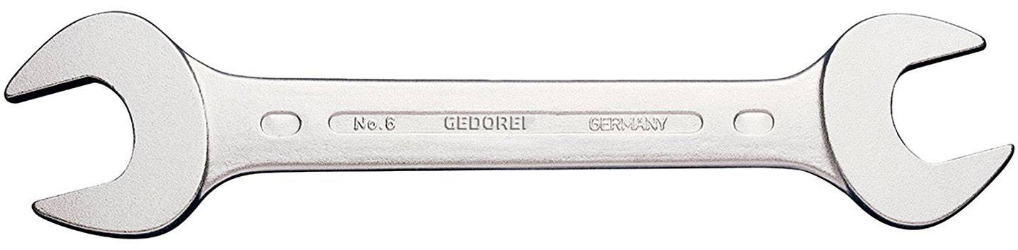 Gedore 6070610 6 19/32X11/16AF Klucz płaski podwójny Rozmiar klucza (cale) (tylko dla tytułów) 11/16" - 19/32" - obrazek 1