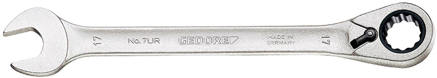 Gedore 2297345 7 UR - 17 Klucz płasko oczkowy Rozmiar klucza (metryczny) (tylko do tytułu) 17 mm - obrazek 1