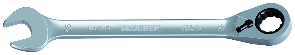 Gedore 2327651 7 UR-005 Zestaw kluczy płasko oczkowych 5 szt. Rozmiar klucza (metryczny) (tylko do tytułu) 07 - 19 mm - obrazek 1