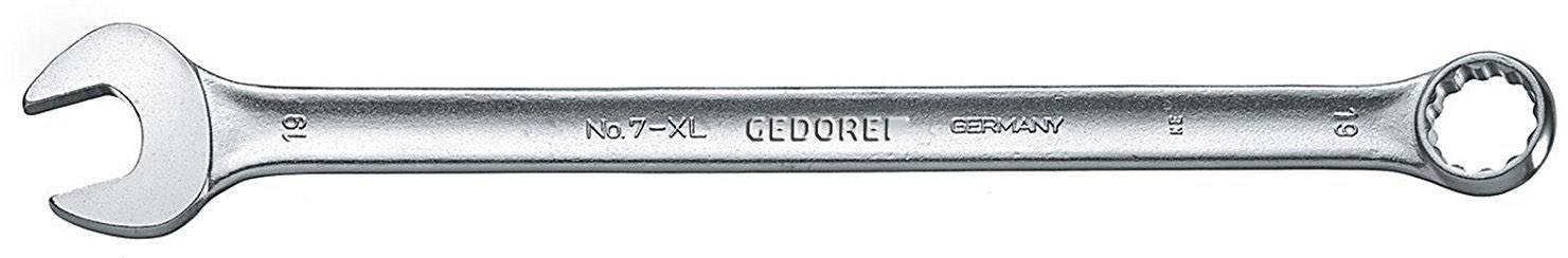 Gedore 6097300 7 XL 10 Klucz płasko oczkowy Rozmiar klucza (metryczny) (tylko do tytułu) 10 mm - obrazek 1