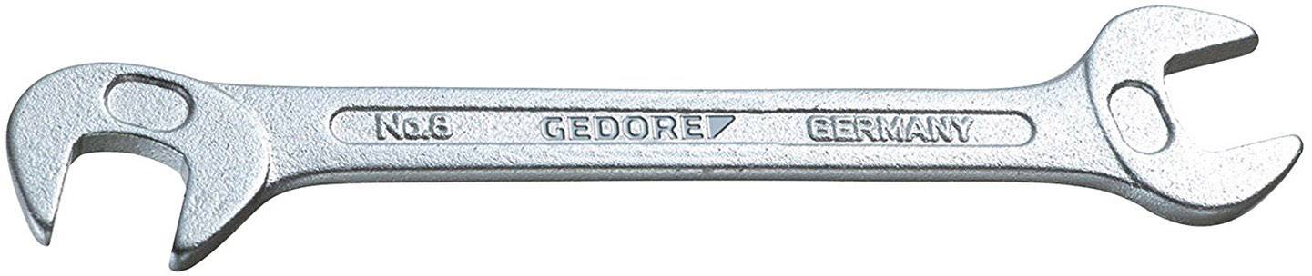 Gedore 6094390 8 6 Klucz płaski podwójny Rozmiar klucza (metryczny) (tylko do tytułu) 6 mm - obrazek 1