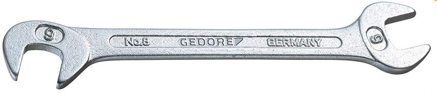 Gedore 6094710 8 10 Klucz płaski podwójny Rozmiar klucza (metryczny) (tylko do tytułu) 10 mm - obrazek 1