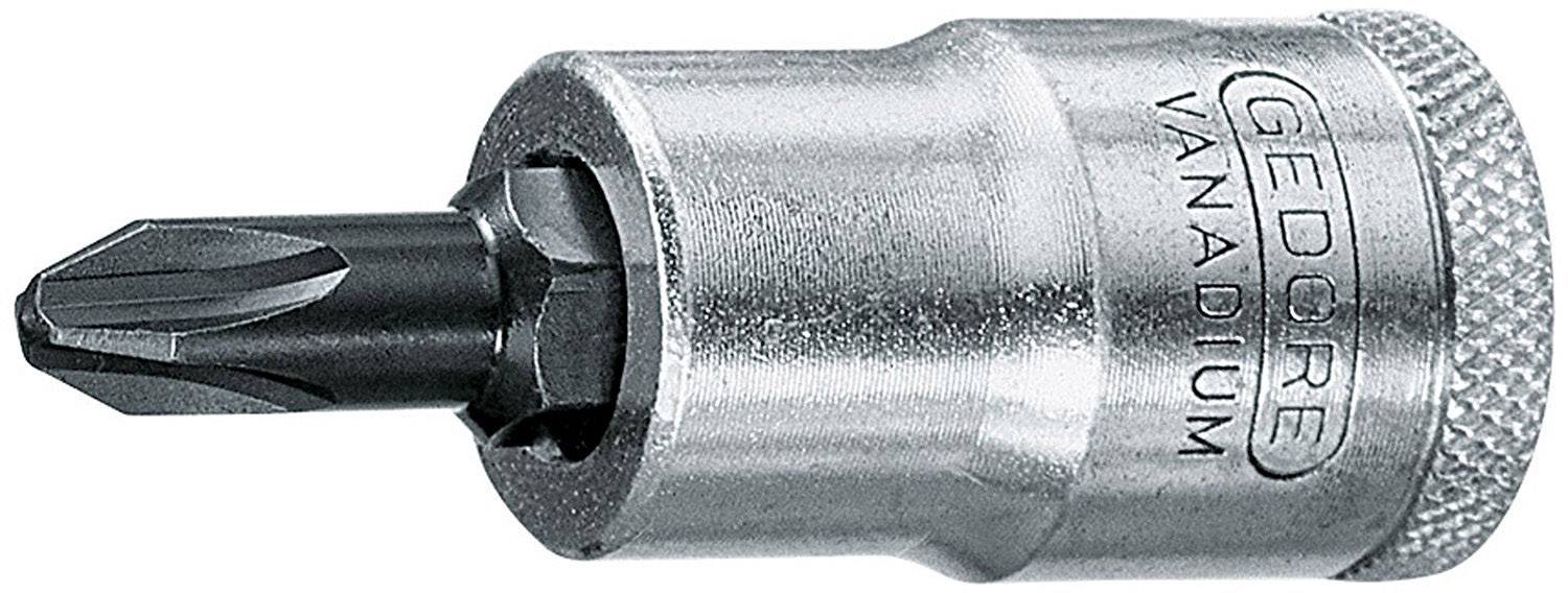 Gedore IKS 19 4 6656810 krzyżakowy Phillips Końcówka wkrętaka 12.5 mm 1/2" PH 4 1/2" (12.5 mm) - obrazek 1