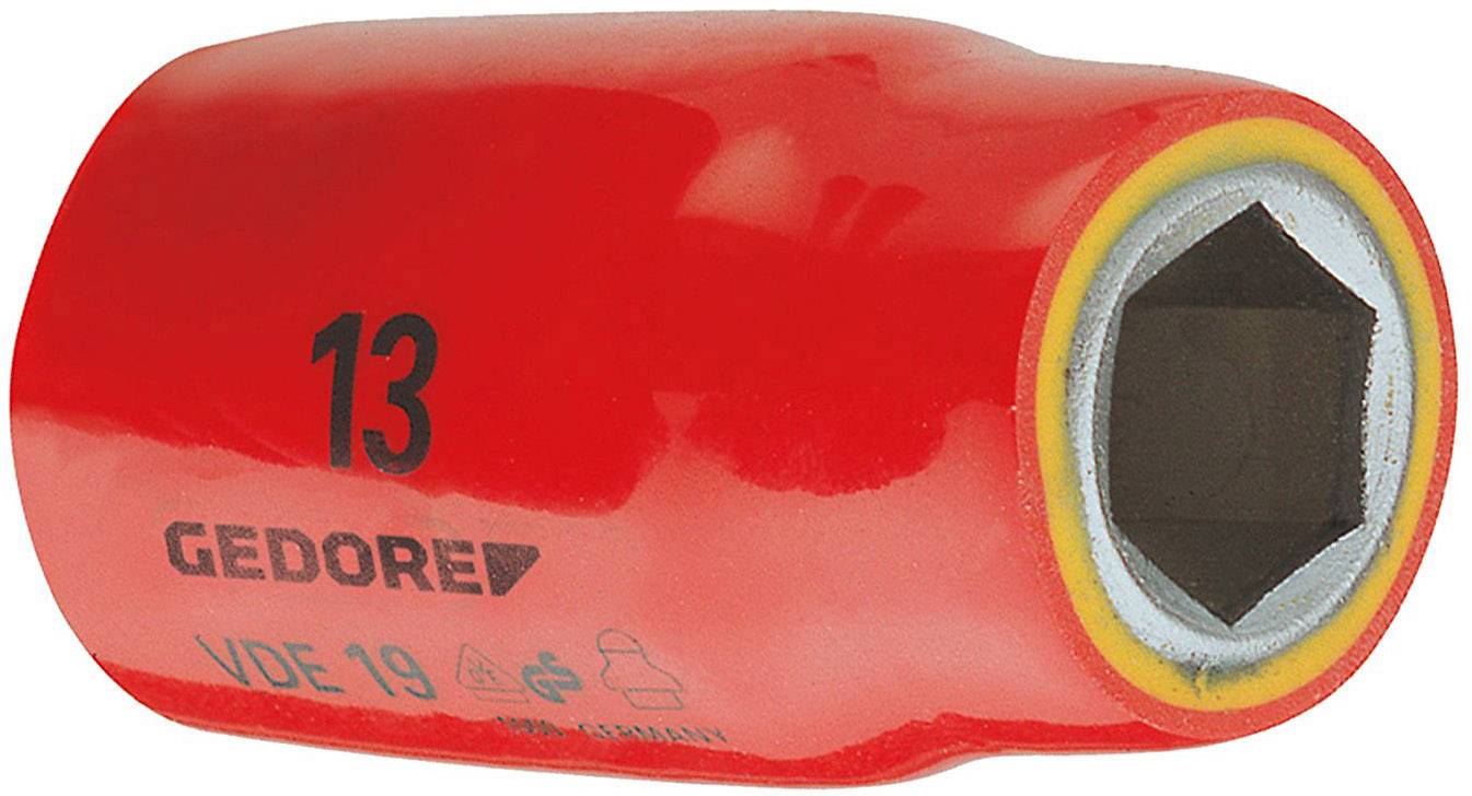 Gedore VDE 19 10 6122510 sześciokąt Nasadka VDE 10 mm 1/2" (12.5 mm) - obrazek 1