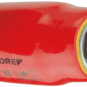 Gedore VDE 19 12 6122860 sześciokąt Nasadka VDE izolowany 12 mm 1/2″ 12 mm 1/2″ (12.5 mm)