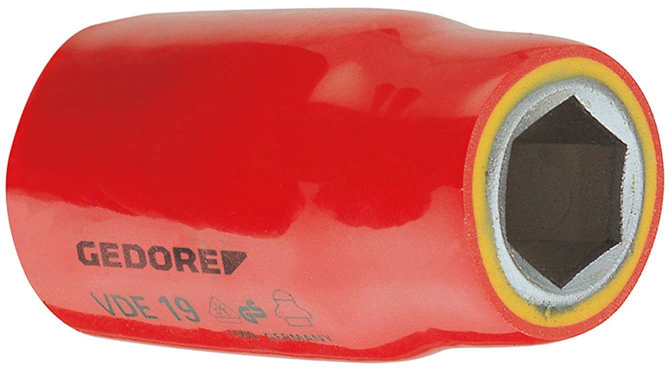 Gedore VDE 19 22 6123400 Nasadka VDE izolowany 22 mm 1/2" 22 mm 1/2" (12.5 mm) - obrazek 1