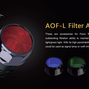 Fenix Light FENAOFLR Filtr barw Fenix E40, Fenix E50, Fenix TK22, Fenix RC15, Fenix LD41 czerwony Fenix Light FENAOFLR Filtr barw Fenix E40, Fenix E50, Fenix TK22, Fenix RC15, Fenix LD41 czerwony
