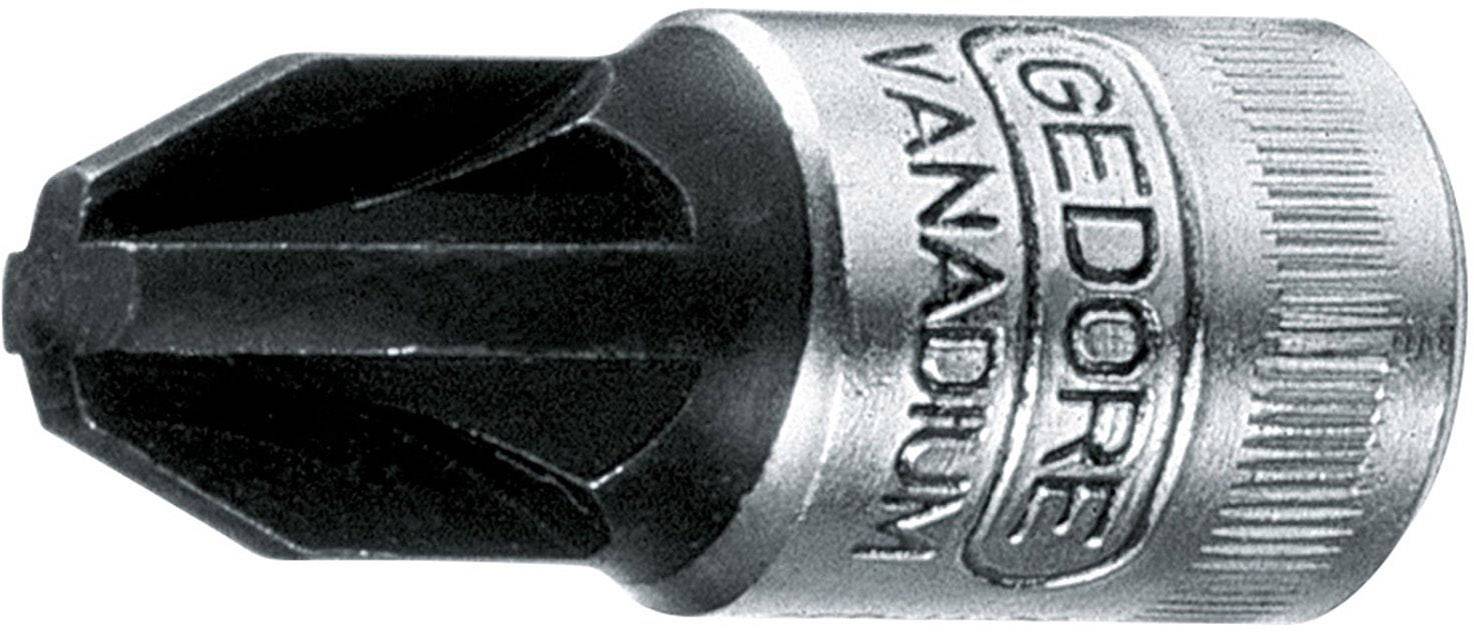 Gedore IKS 20 PZD 3 6187480 krzyżakowy Pozidriv Końcówka wkrętaka PZ 3 1/4" (6,3 mm) - obrazek 1