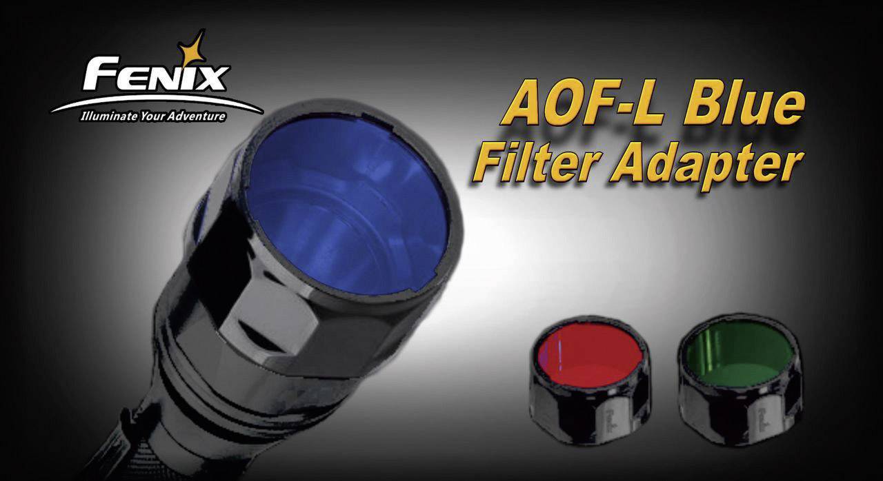 Fenix Light AOFSB Filtr barw Fenix PD12, Fenix PD35, Fenix UC40 niebieski - obrazek 1