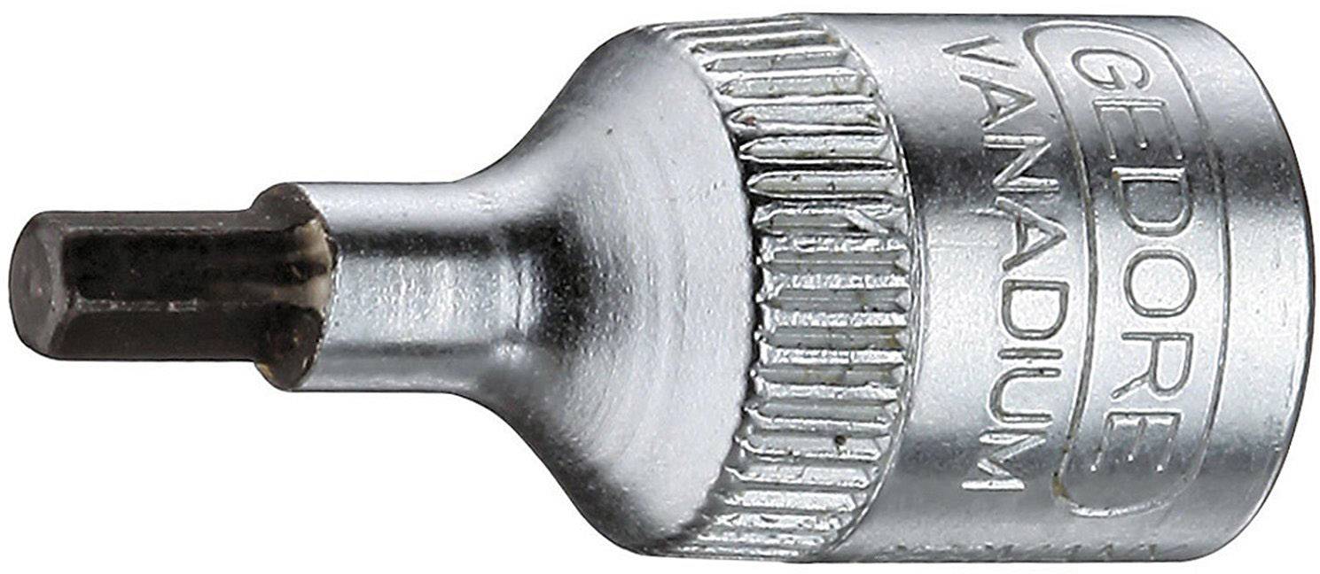 Gedore IN 20 3 6176010 wewnętrzny sześciokąt Końcówka wkrętaka 3 mm SW 3 1/4" (6,3 mm) - obrazek 1