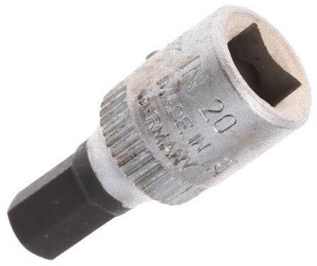 Gedore IN 20 6 6178490 wewnętrzny sześciokąt Końcówka wkrętaka 6 mm 1/4" 6 mm 1/4" (6,3 mm) - obrazek 1