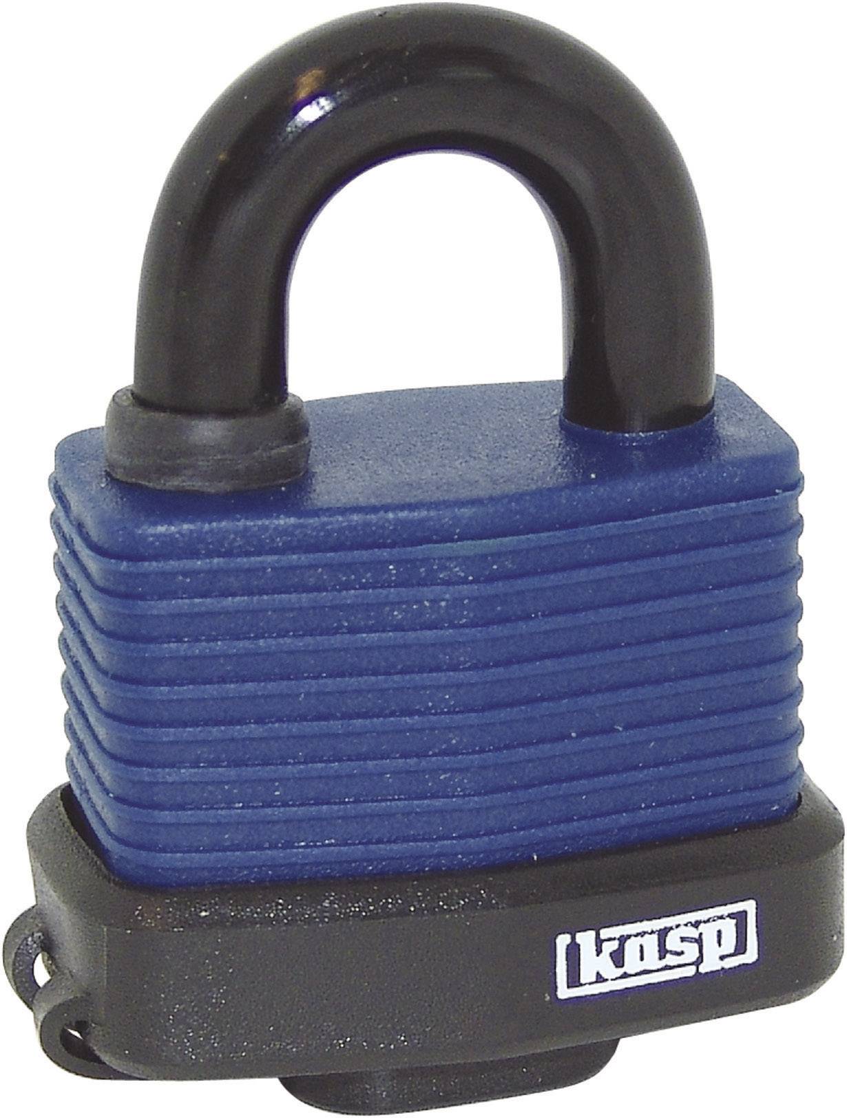 Kłódka Kasp K13545D 63 mm Zamykana na klucz z zamkiem kluczykowym - obrazek 1