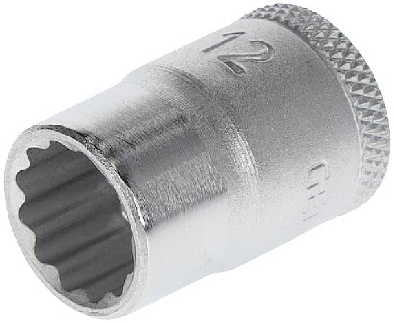 Gedore D 30 12 6230750 Kwadrat solidny 10 mm (3/8 cala) Nasadka 12 mm 3/8" SW 12 3/8" (10 mm) - obrazek 1