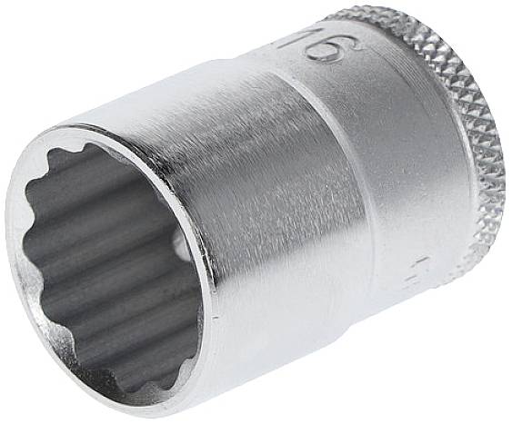 Gedore D 30 16 6231130 12-krawędziowy Nasadka 16 mm 3/8" 16 mm 3/8" (10 mm) - obrazek 1