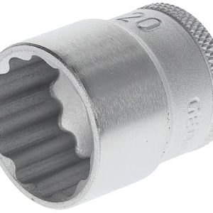 Gedore D 30 20 6231640 Kwadrat solidny 10 mm (3/8 cala) Nasadka 20 mm 20 mm 3/8″ (10 mm)