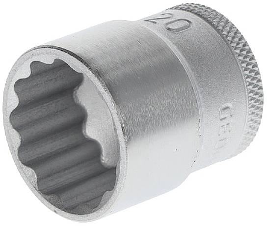 Gedore D 30 20 6231640 Kwadrat solidny 10 mm (3/8 cala) Nasadka 20 mm 20 mm 3/8" (10 mm) - obrazek 1