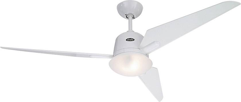 CasaFan Eco Aviatos 132 WE-WE Wentylator sufitowy 31 W (Ø x W) 132 cm x 365 mm biały możliwość odwrócenia łopatek, podśw - obrazek 1