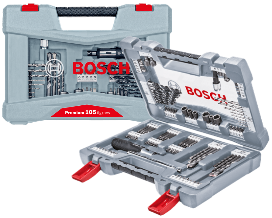 105-częściowy zestaw wierteł i końcówek wkręcających Premium X-Line Bosch 2608P00236 - obrazek 1
