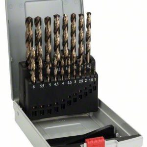 19-częściowy zestaw wierteł do metalu HSS-Co 1–10mm Bosch 2608587014 19-częściowy zestaw wierteł do metalu HSS-Co 1–10mm Bosch 2608587014
