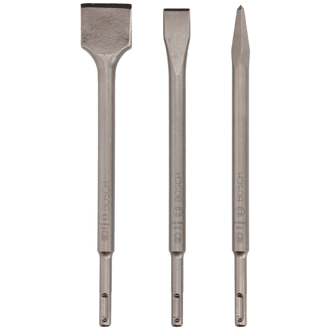 3-częściowy zestaw dłut SDS plus Bosch 2607019457 - obrazek 1