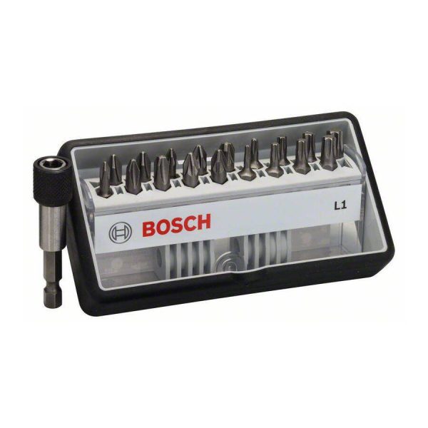Bity do wkrętarek Bosch Robust Line L PH/PZ/T zestaw 18+1 2607002567 Bity do wkrętarek Bosch Robust Line L PH/PZ/T zestaw 18+1 2607002567