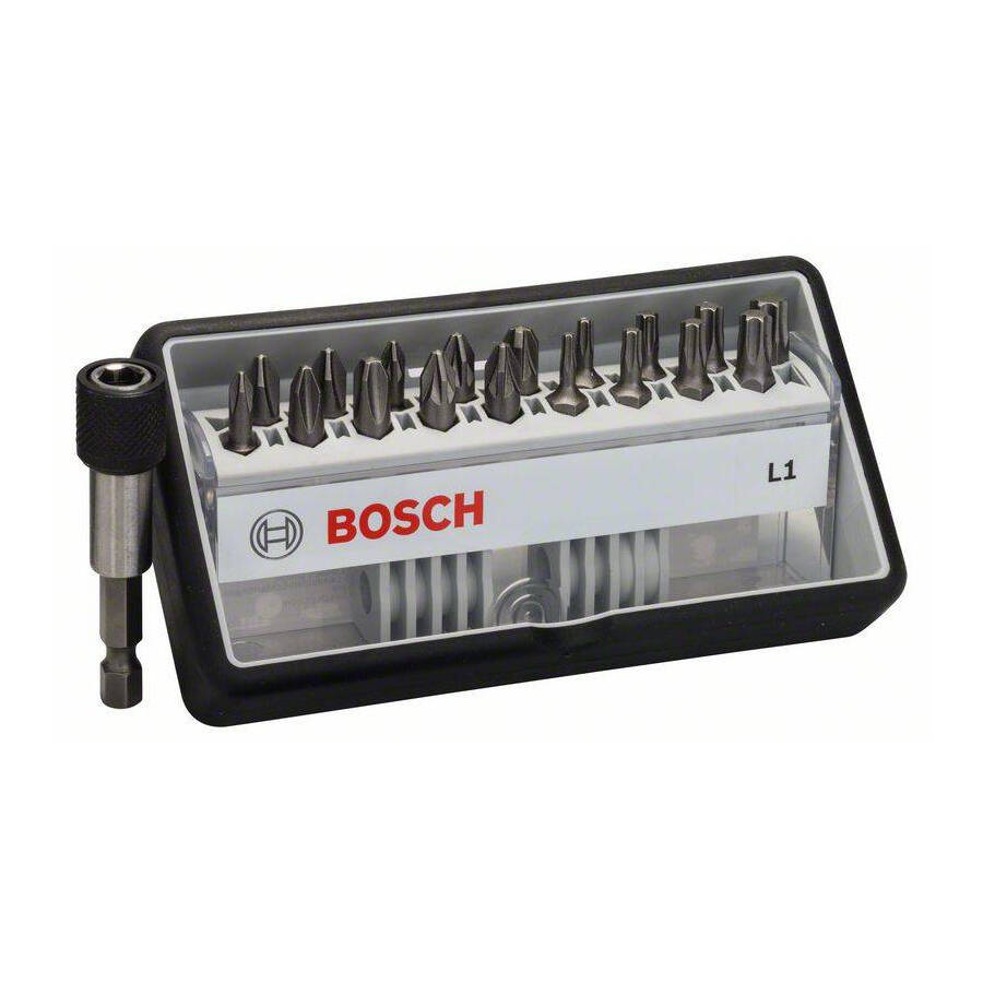 Bity do wkrętarek Bosch Robust Line L PH/PZ/T zestaw 18+1 2607002567 - obrazek 1