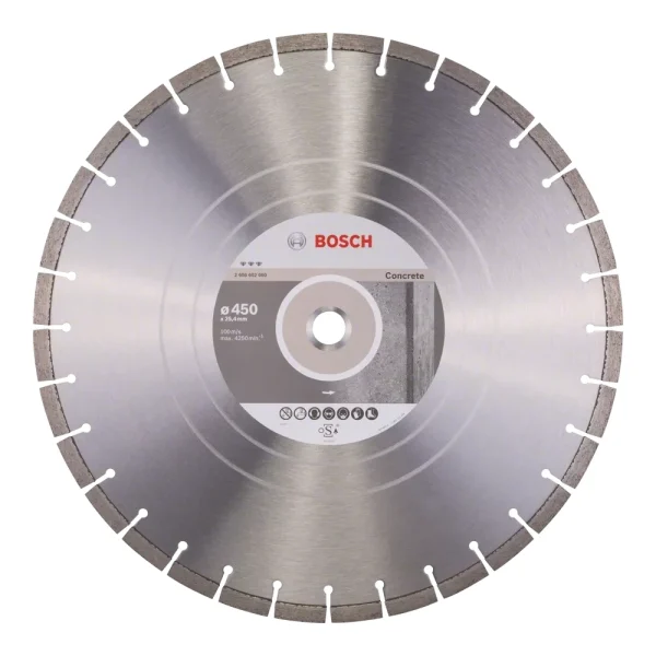 Diamentowa tarcza do betonu 450×25,4×12 Bosch 2608602660 Diamentowa tarcza do betonu 450×25,4×12 Bosch 2608602660