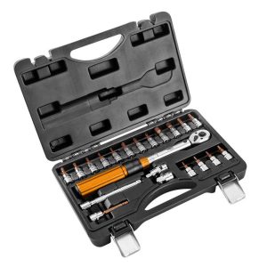 Klucz dynamometryczny NEO Tools 1/4″ 5-25Nm zestaw 21szt. 08-821 Klucz dynamometryczny NEO Tools 1/4″ 5-25Nm zestaw 21szt. 08-821