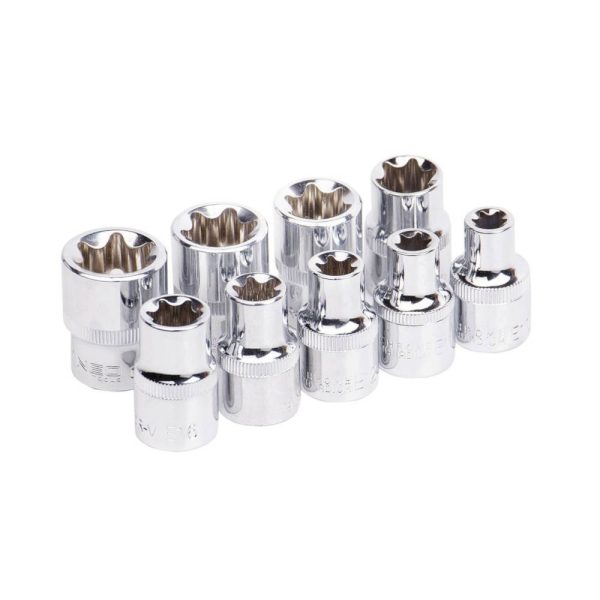 Klucze nasadowe NEO Tools 1/2″ Torx zestaw 9szt. 08-649 Klucze nasadowe NEO Tools 1/2″ Torx zestaw 9szt. 08-649