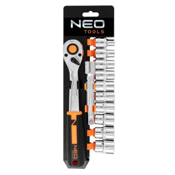 Klucze nasadowe NEO Tools 1/2” zestaw 12szt. 10-030 Klucze nasadowe NEO Tools 1/2” zestaw 12szt. 10-030