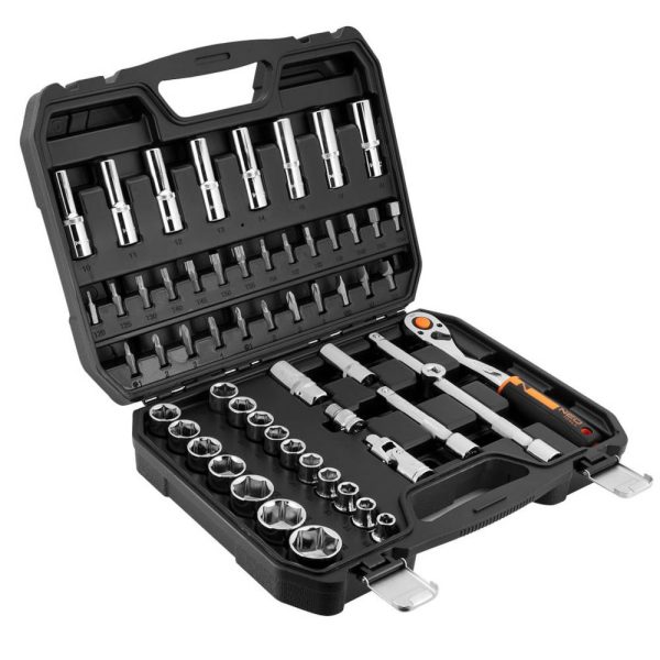 Klucze nasadowe NEO Tools 1/2″ zestaw 58szt. 10-042 Klucze nasadowe NEO Tools 1/2″ zestaw 58szt. 10-042