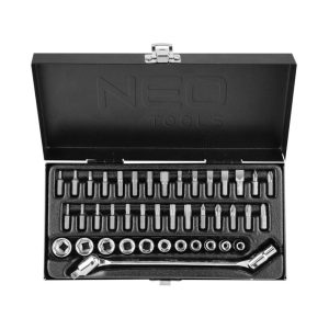 Klucze nasadowe NEO Tools 1/4″ zestaw 41szt. 08-603 Klucze nasadowe NEO Tools 1/4″ zestaw 41szt. 08-603