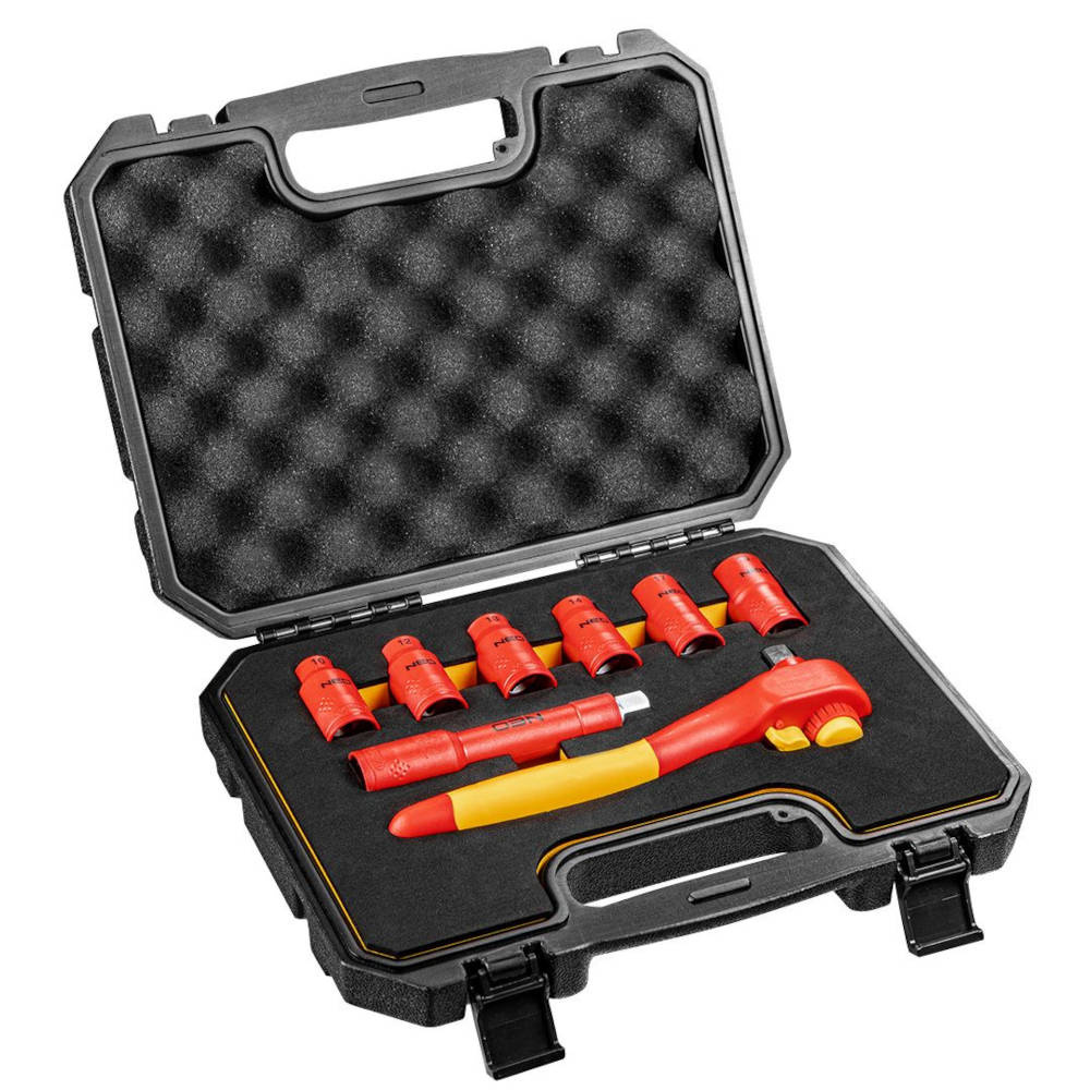 Klucze nasadowe NEO Tools 1000V 8szt. 01-307 - obrazek 1