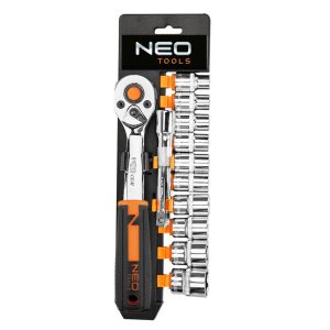 Klucze nasadowe NEO Tools 3/8” zestaw 12szt. 10-020