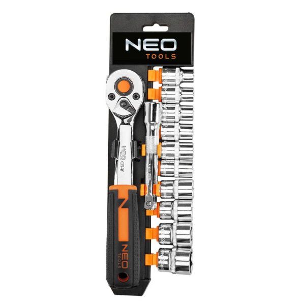 Klucze nasadowe NEO Tools 3/8” zestaw 12szt. 10-020 Klucze nasadowe NEO Tools 3/8” zestaw 12szt. 10-020