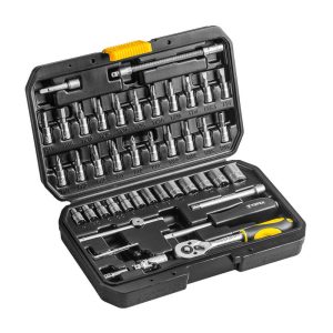 Klucze nasadowe Topex 1/4” zestaw 46szt. 38D640 Klucze nasadowe Topex 1/4” zestaw 46szt. 38D640